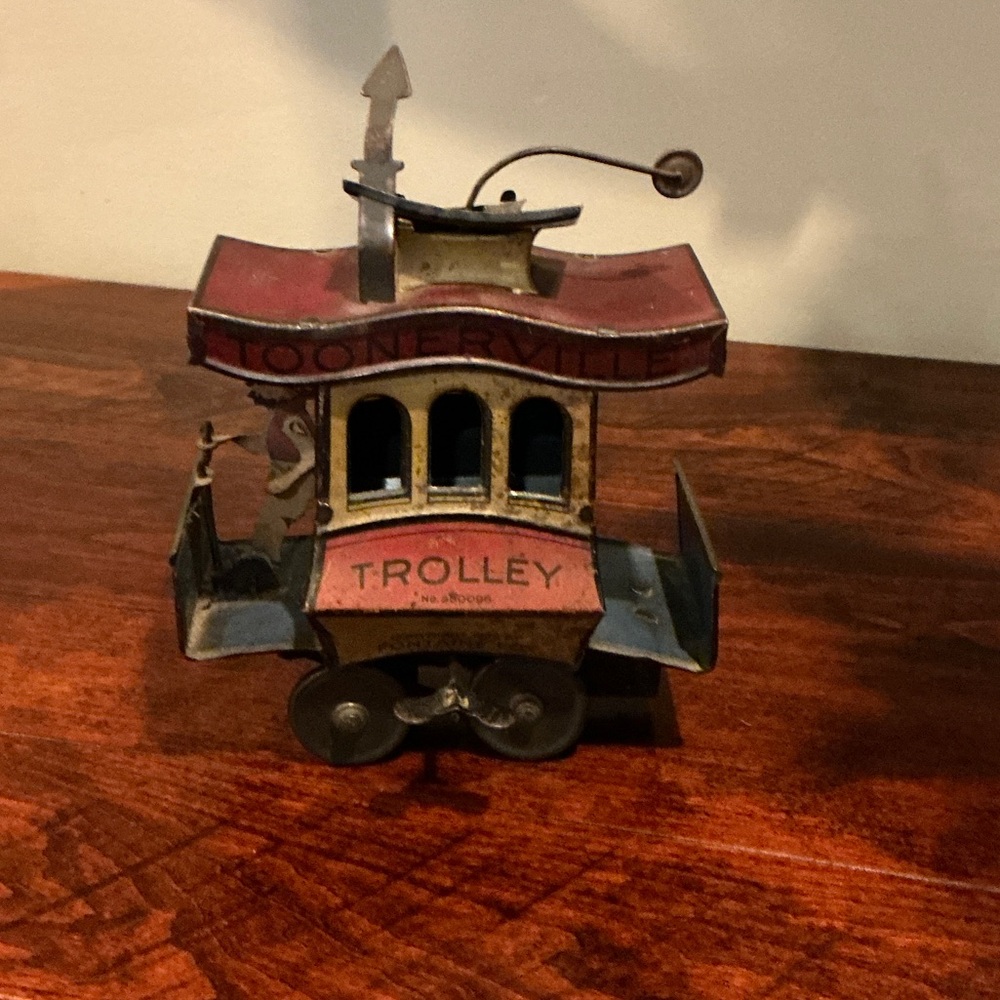 Vintage Toonerville Trolley Model